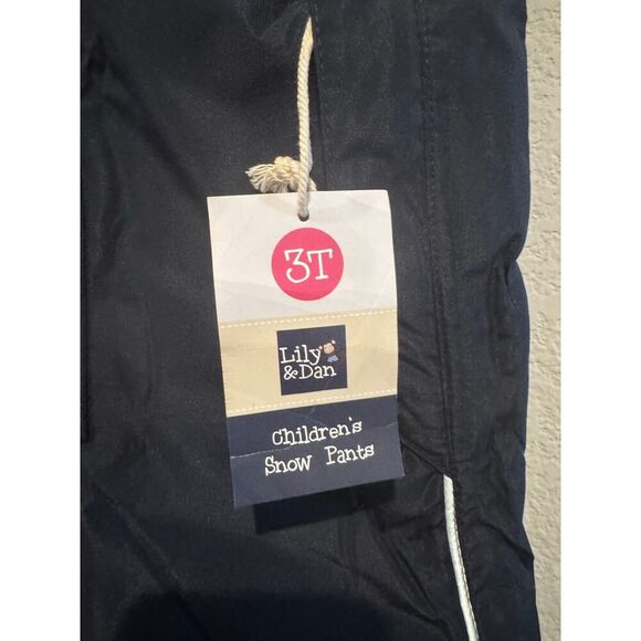 Lily and Dan Black Overalls – Size 3T, NWT - Picture 4 of 4